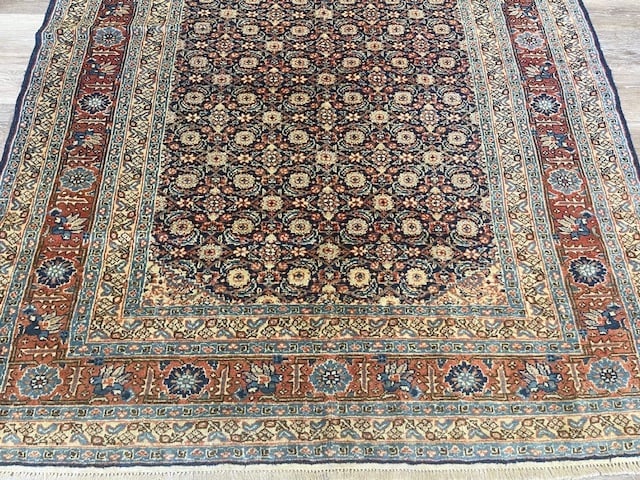 Antique malayer/ Senneh Rug-5148 - 4