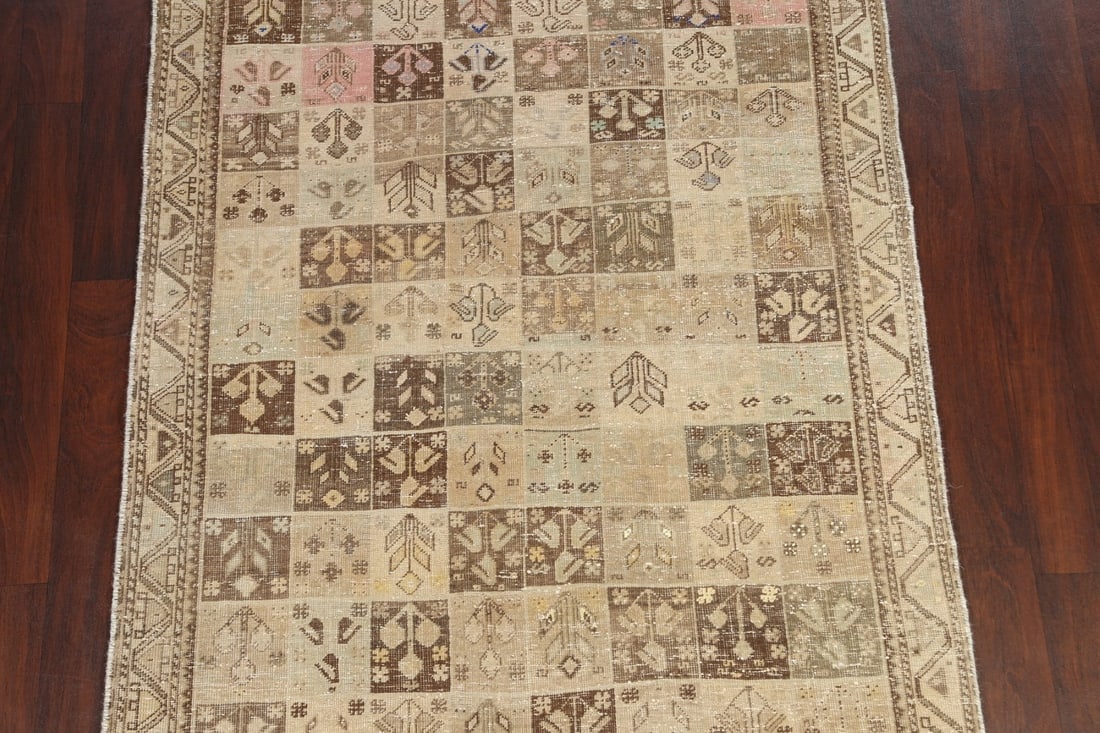 Antique Bakhtiari Persian Area Rug 5x8 - 3