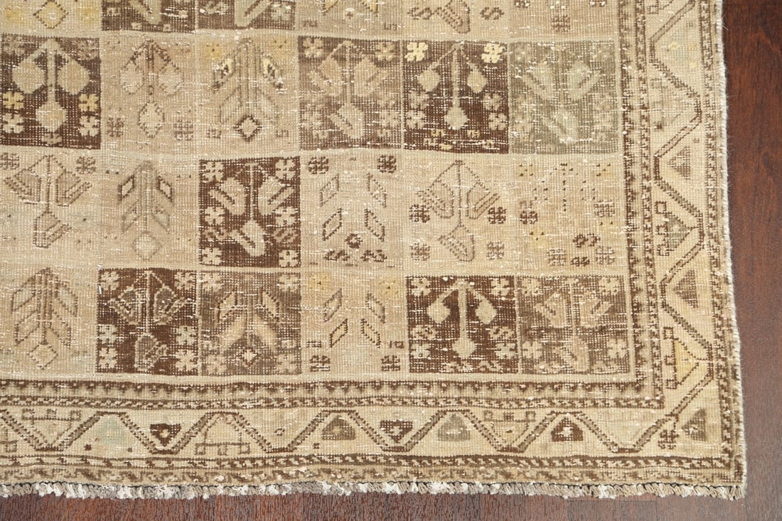 Antique Bakhtiari Persian Area Rug 5x8 - 6
