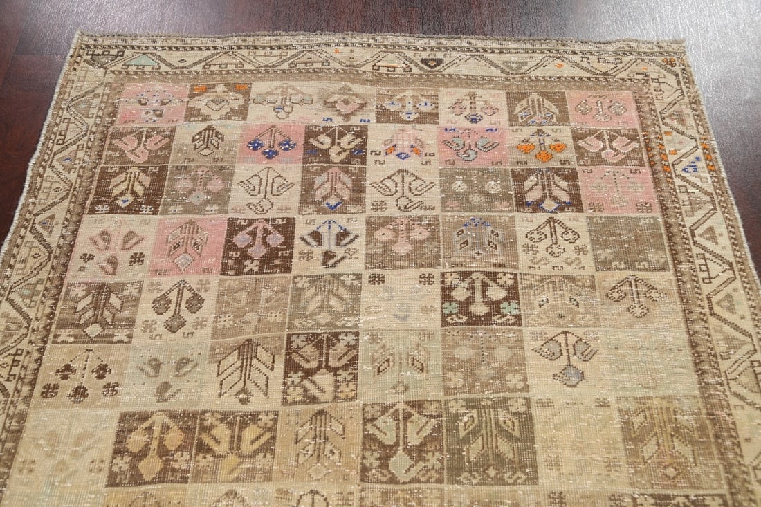 Antique Bakhtiari Persian Area Rug 5x8 - 9
