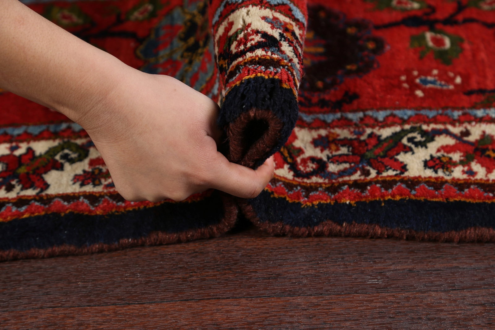 Large Vegetable Dye Antique Bidjar Persian Area Rug 13x21 - 18