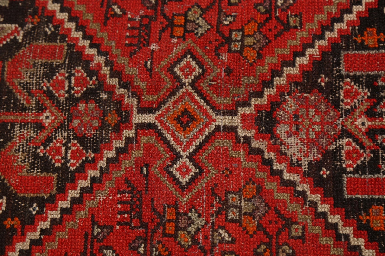 Antique Vegetable Dye Malayer Persian Runner Rug 3x11 - 9