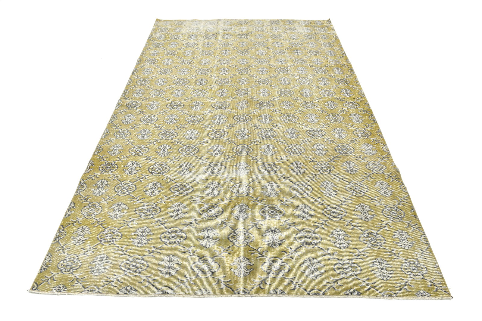 5'10'' x 9'7'' Turkish Vintage Runner Rug - 24639 - 20