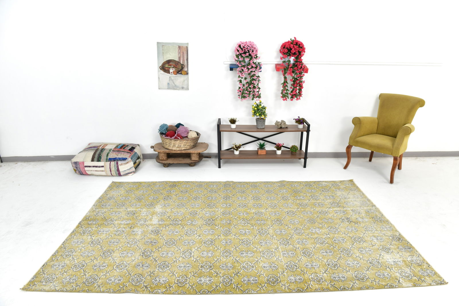 5'10'' x 9'7'' Turkish Vintage Runner Rug - 24639 - 2