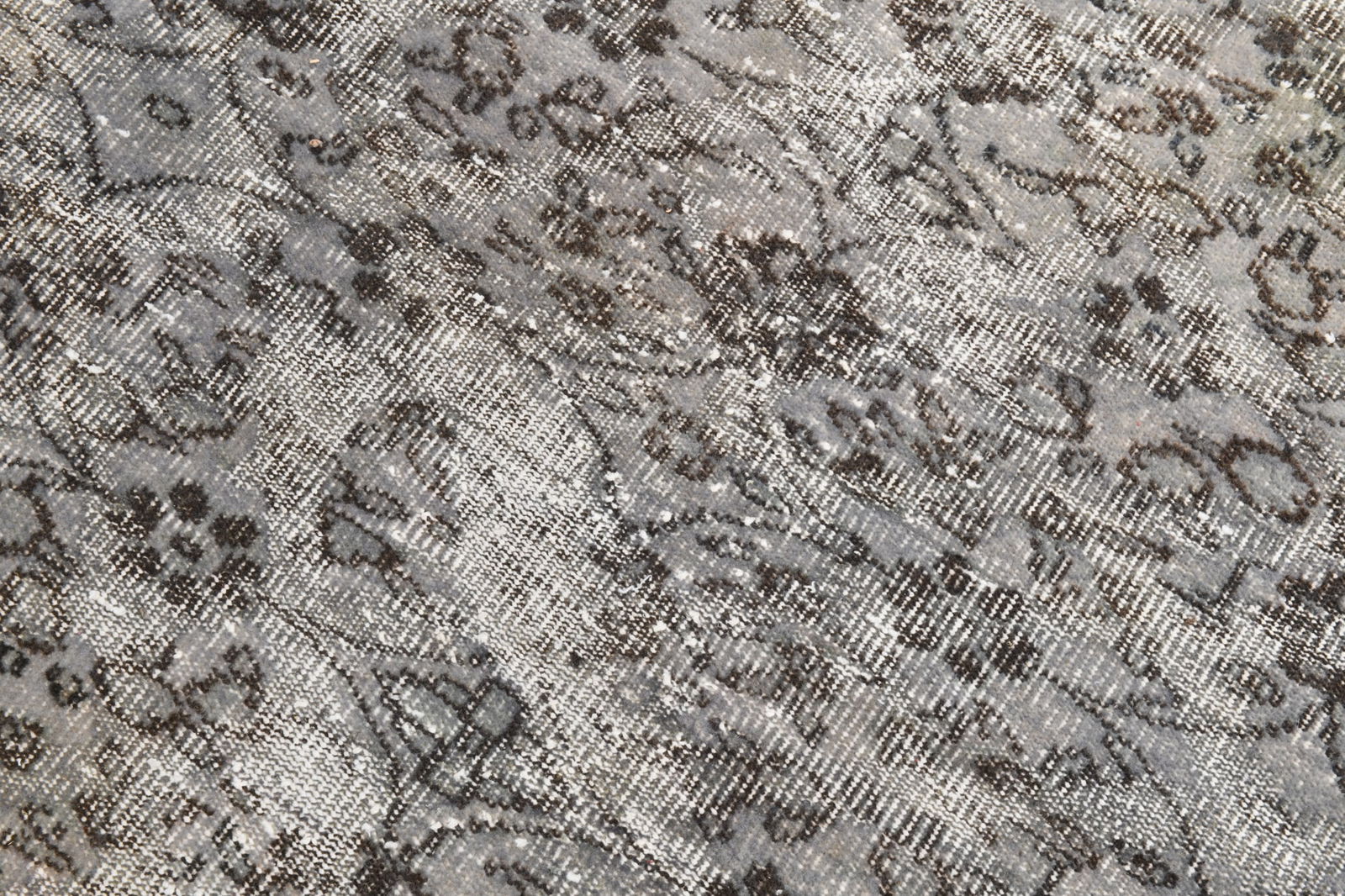 6'6'' x 10'0'' Handmade Vintage Wool Rug - 22142 - 7