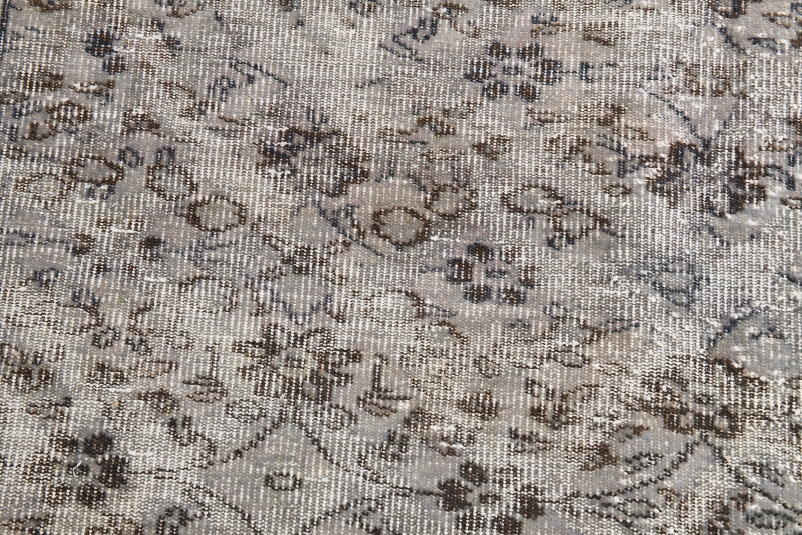 6'6'' x 10'0'' Handmade Vintage Wool Rug - 22142 - 9