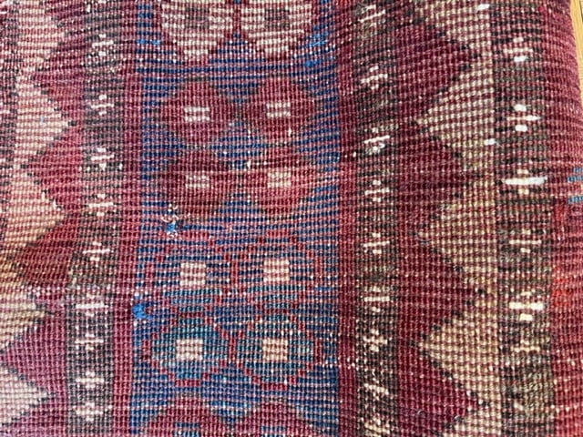 Antique Kazak Caucasian rug-5039 - 6