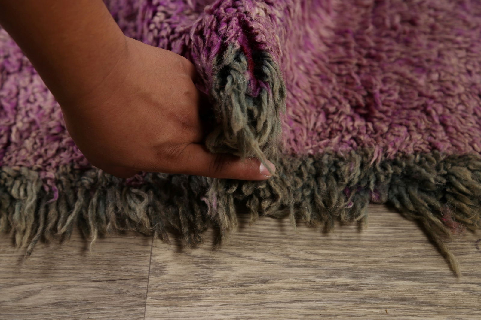 Antique Tribal Moroccan Oriental Area Rug 6x9 - 16