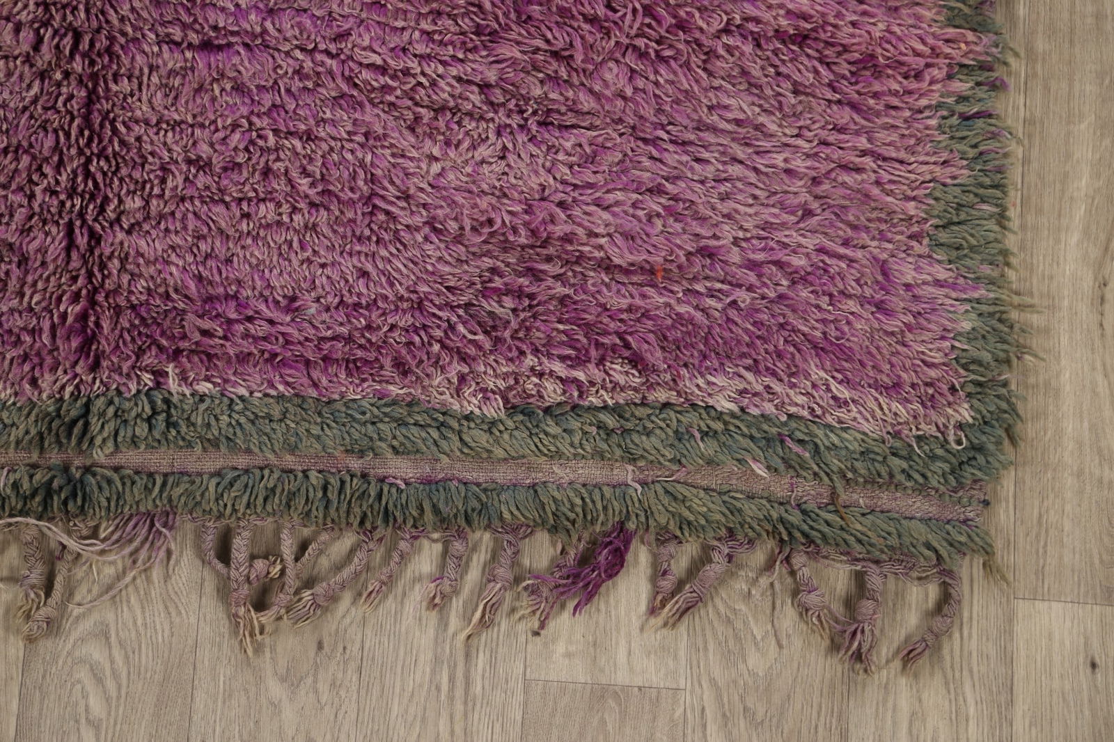 Antique Tribal Moroccan Oriental Area Rug 6x9 - 5