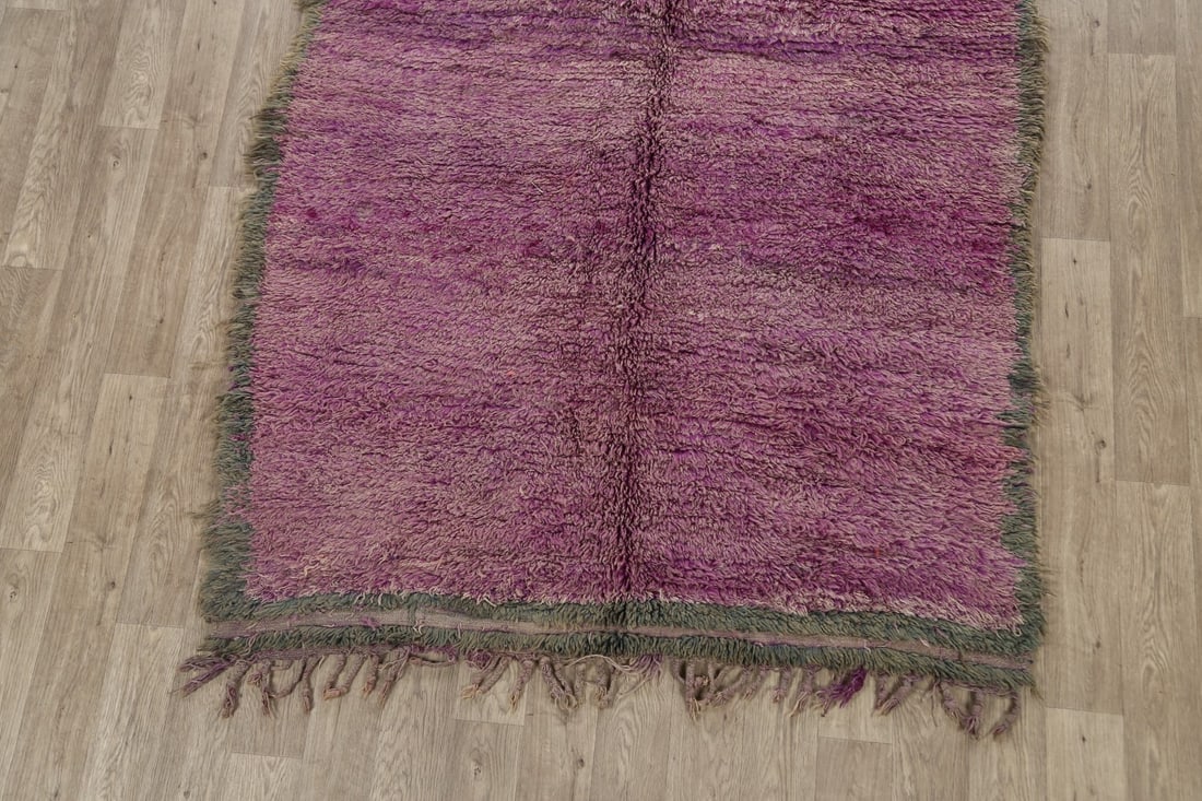 Antique Tribal Moroccan Oriental Area Rug 6x9 - 8