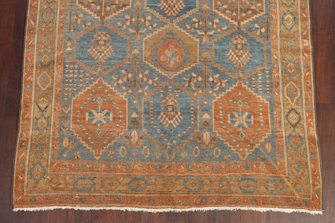 Antique Vegetable Dye Bakhtiari Persian Rug 5x10 - 5