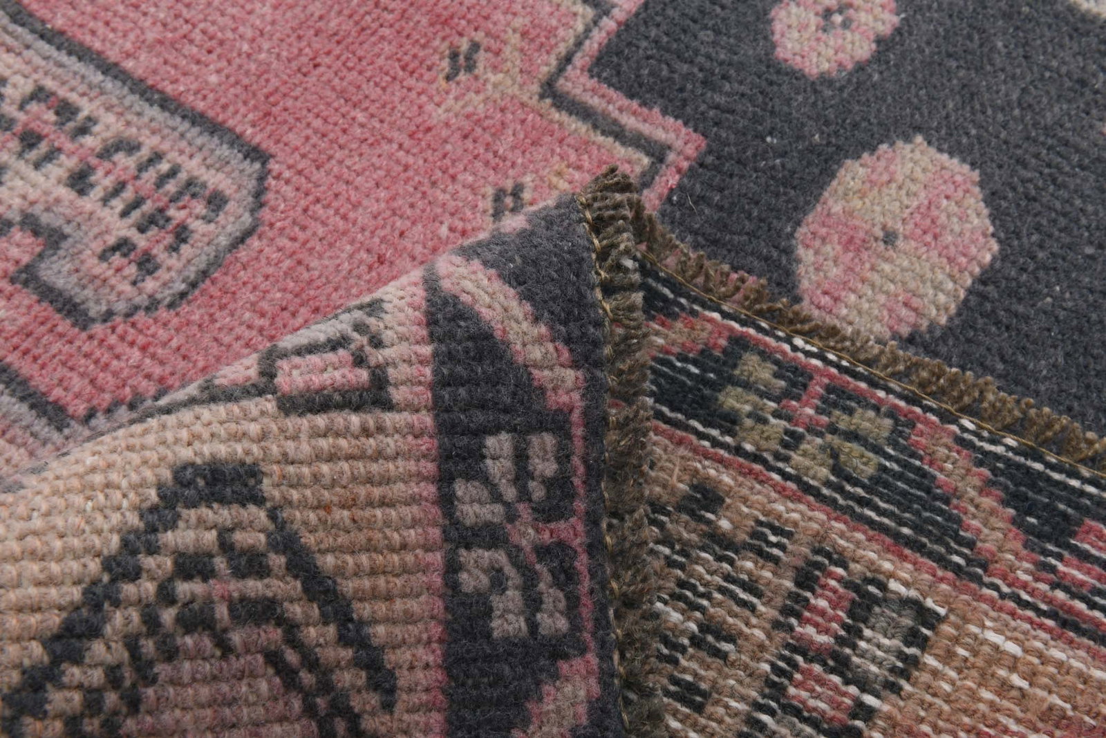 4'4'' x 7'1'' Turkish Vintage Runner Rug - 20988 - 14