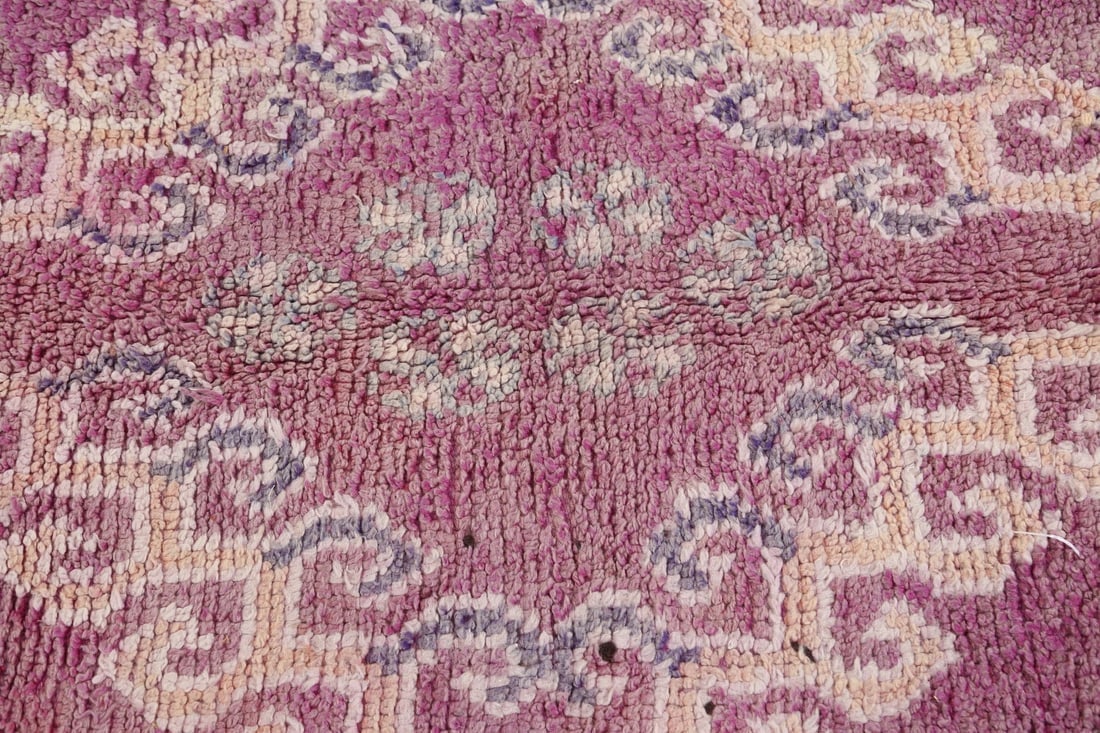 Antique Tribal Moroccan Oriental Area Rug 6x11 - 9