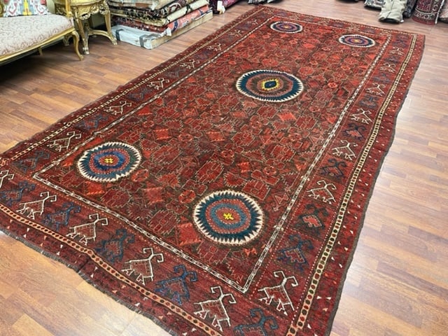 Antique Turkoman Ersari-Beshir Rug-2270 - 8
