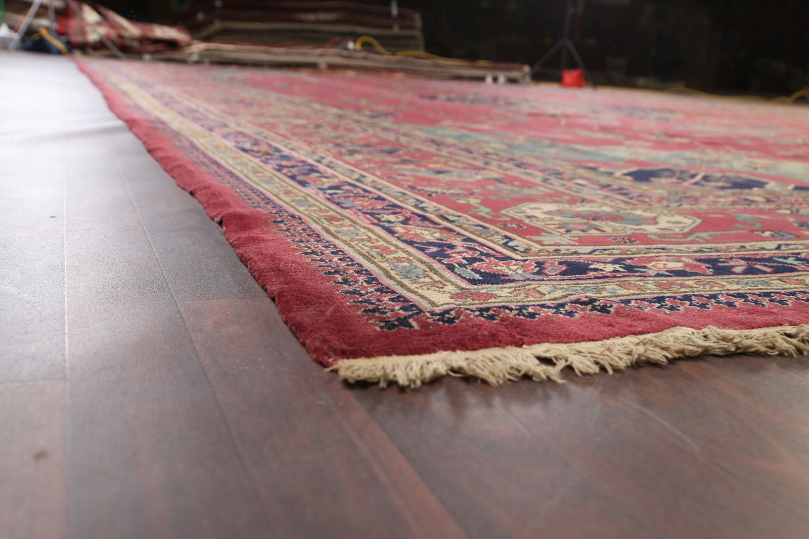 Antique Vegetable Dye Anatolian Oriental Area Rug 16x25 - 6
