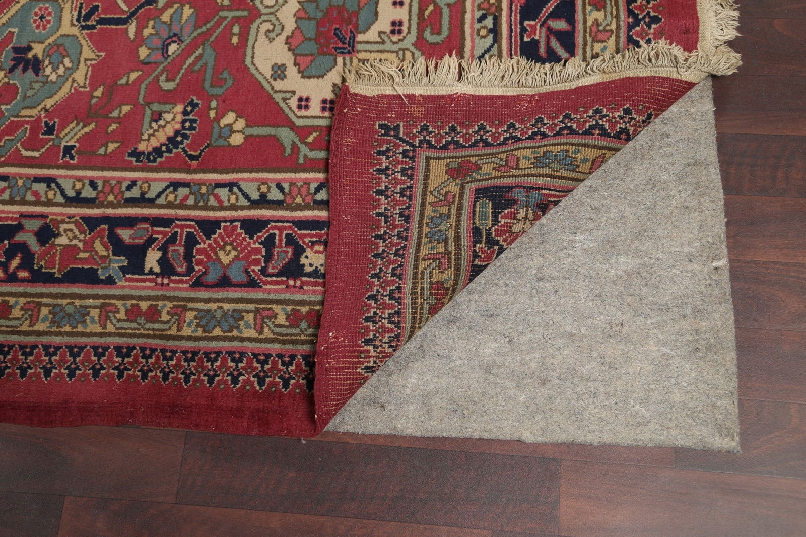 Antique Vegetable Dye Anatolian Oriental Area Rug 16x25 - 7