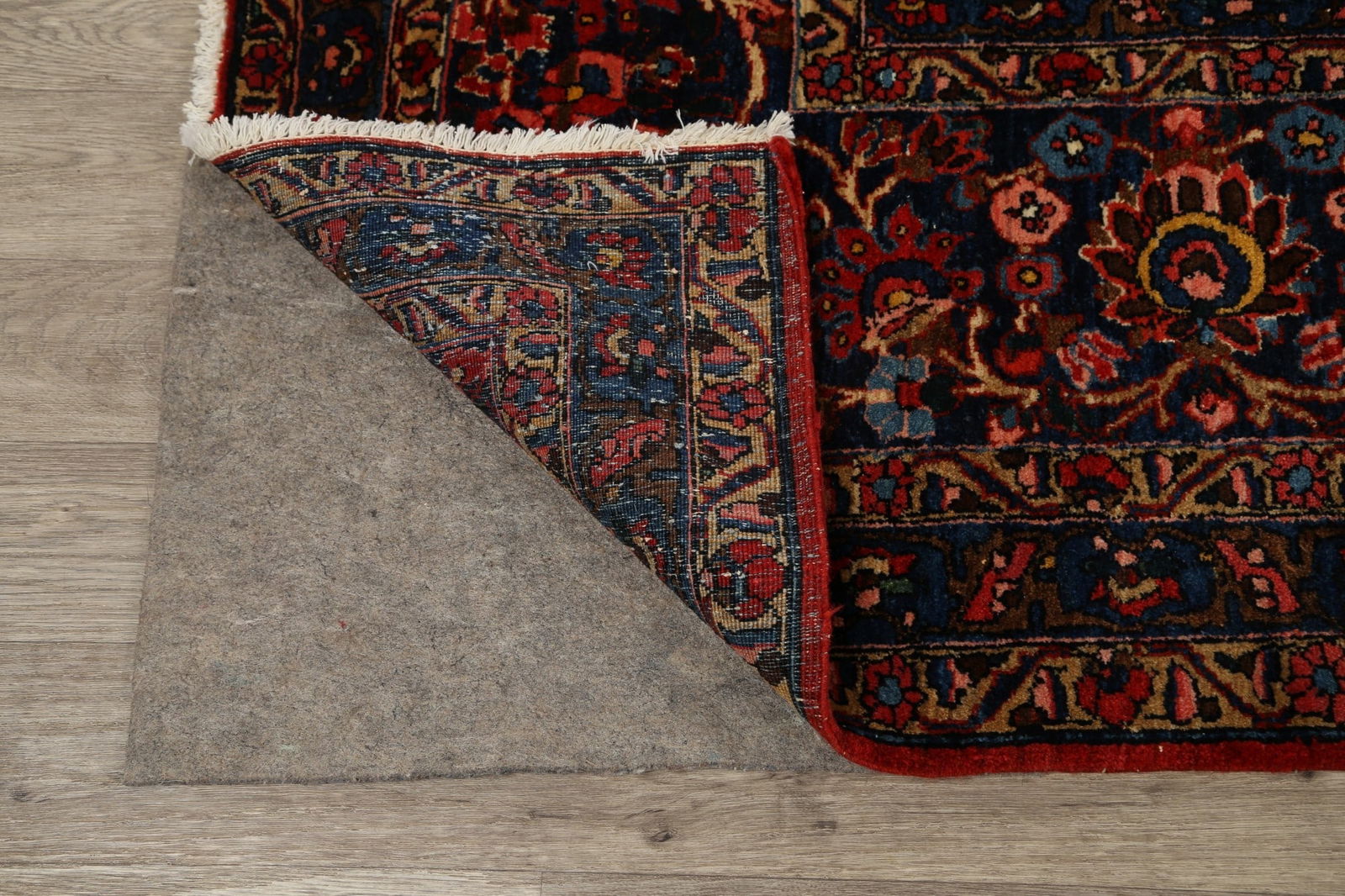 Antique 100% Vegetable Dye Bakhtiari Persian Area Rug 13x21 - 7