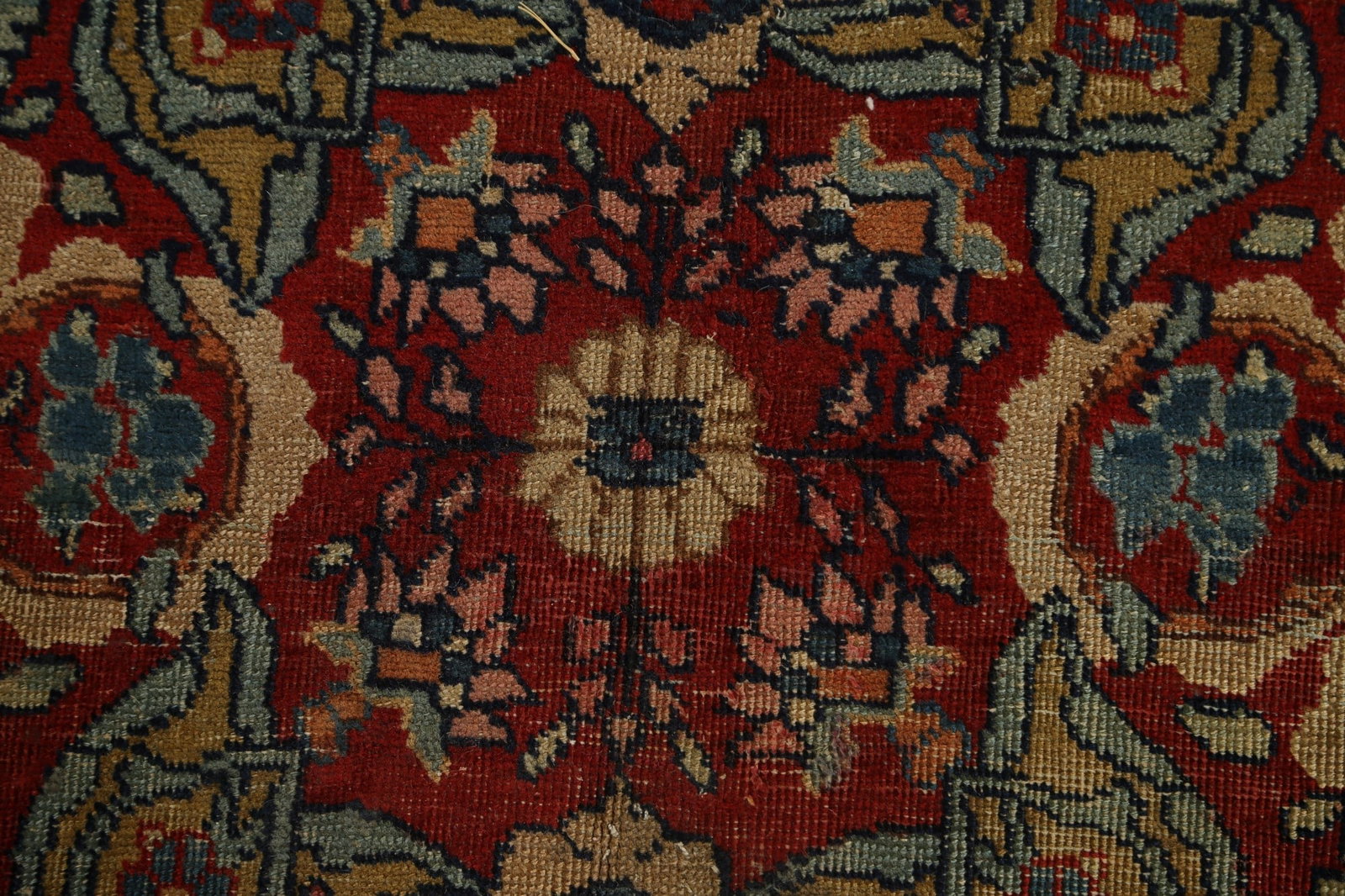 Pre-1900 Antique Vegetable Dye Tabriz Persian Area Rug 9x13 - 12