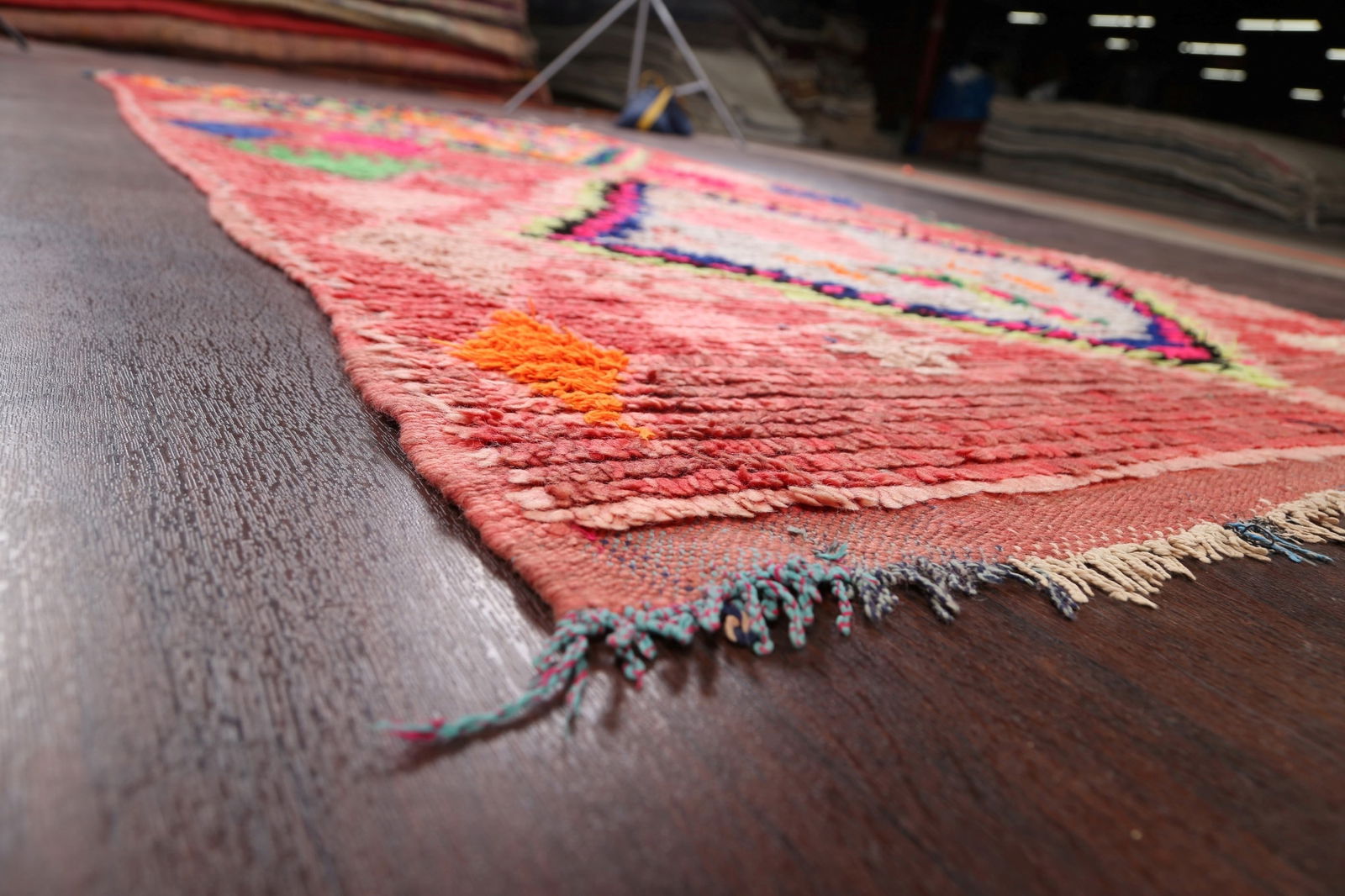 Antique Tribal Moroccan Oriental Area Rug 5x10 - 6