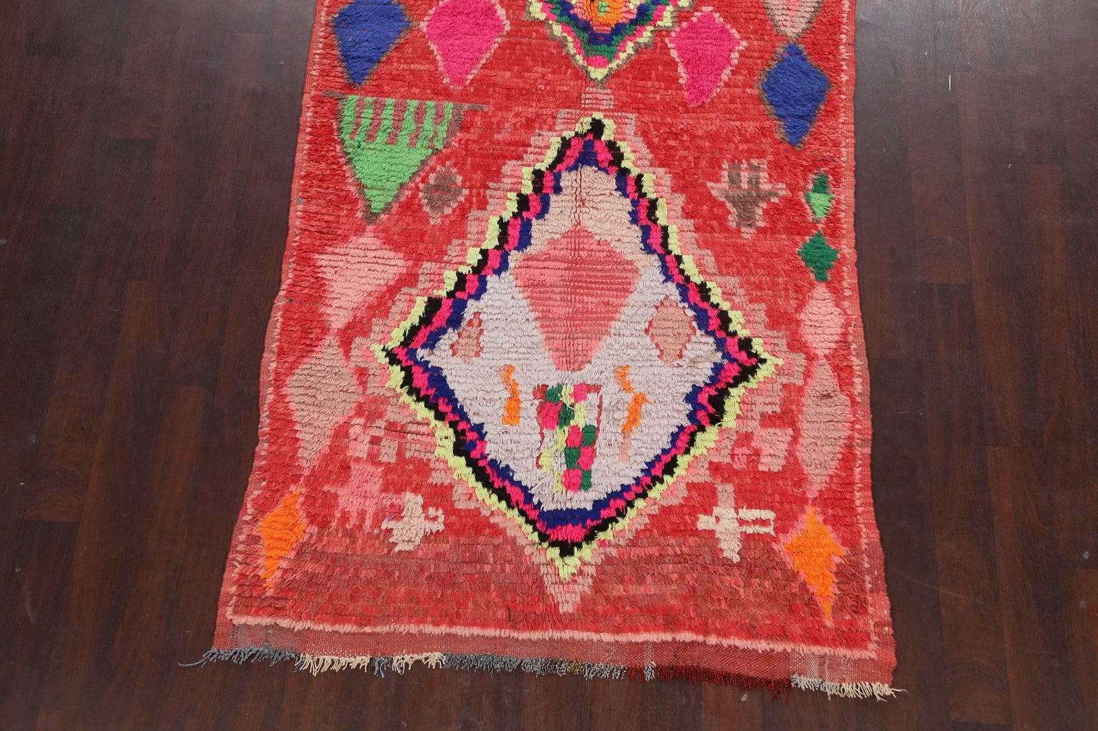 Antique Tribal Moroccan Oriental Area Rug 5x10 - 8