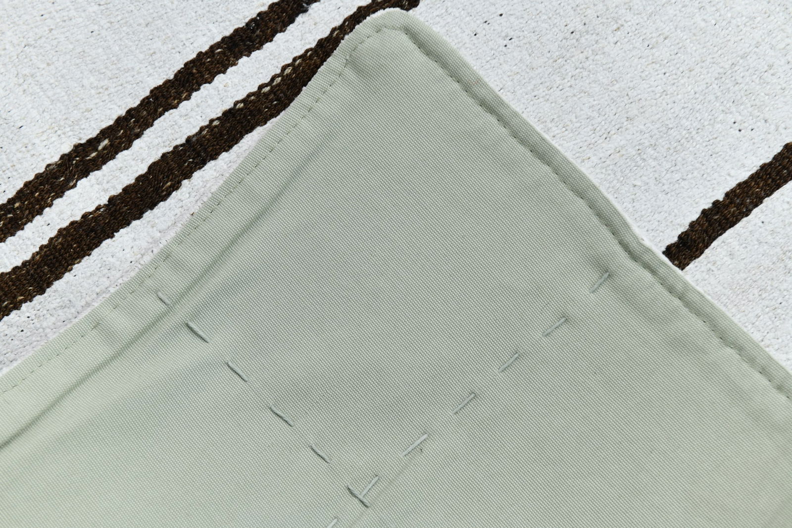 1'11'' x 6'4'' Turkish Vintage Hemp Rug - 53426 - 12