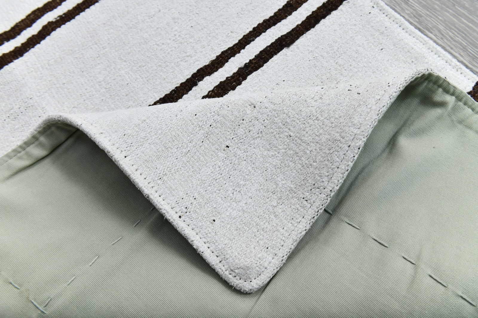 1'11'' x 6'4'' Turkish Vintage Hemp Rug - 53426 - 14