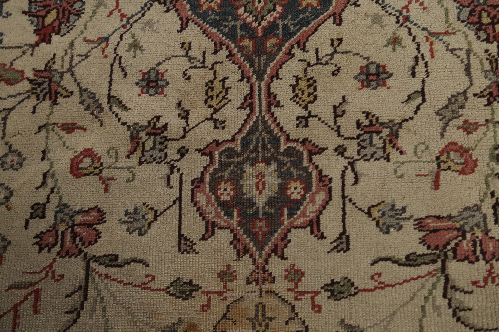 Antique 100% Vegetable Dye Oushak Oriental Area Rug 9x12 - 11