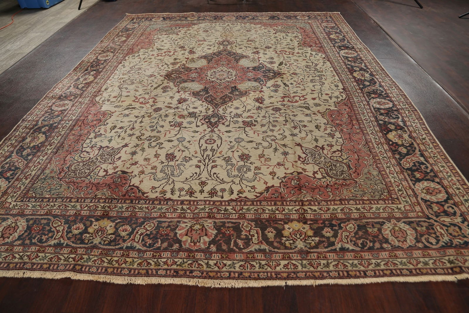 Antique 100% Vegetable Dye Oushak Oriental Area Rug 9x12 - 20