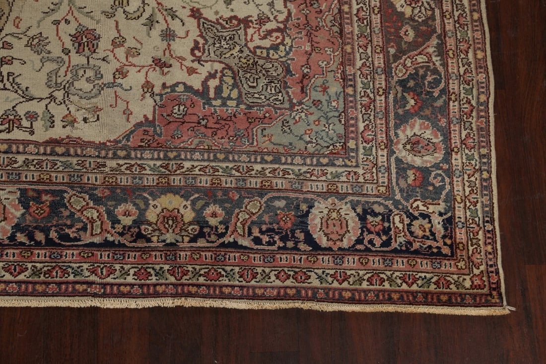 Antique 100% Vegetable Dye Oushak Oriental Area Rug 9x12 - 5