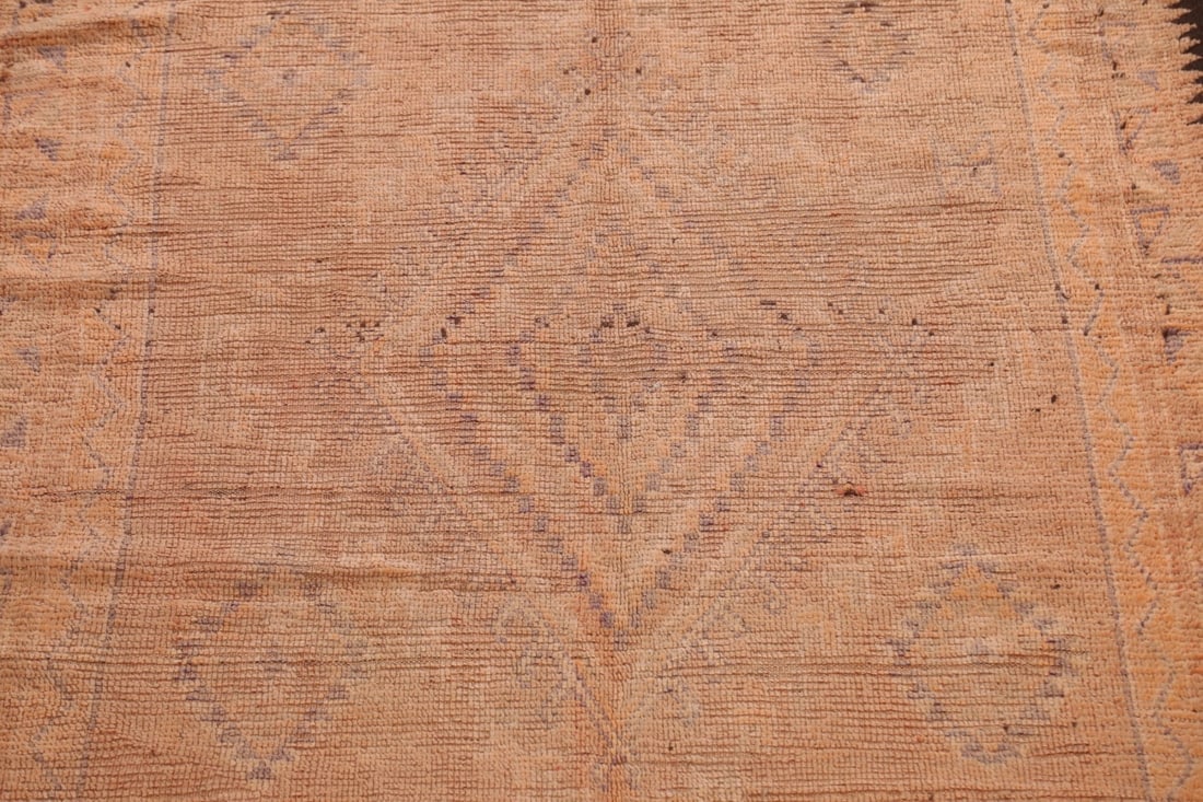 Pre-1900 Antique Tribal Moroccan Oriental Runner Rug 5x15 - 4