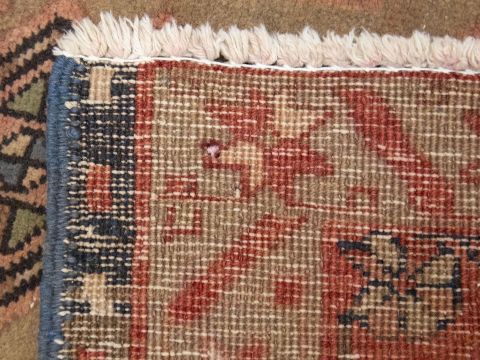 Semi Antique Muted Colors Tribal 4X11 Meshkin Persian Runner Rug - 13