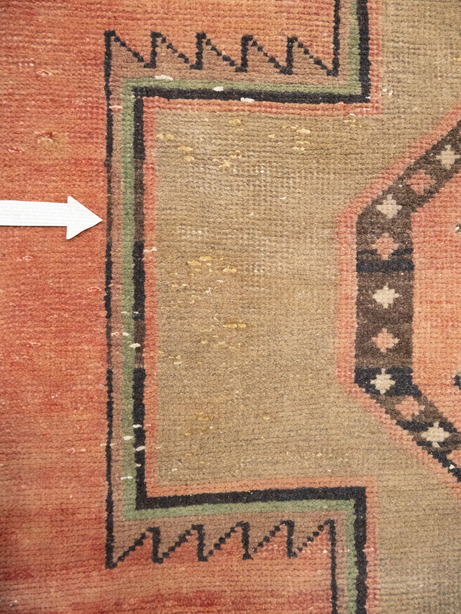 Semi Antique Muted Colors Tribal 4X11 Meshkin Persian Runner Rug - 9