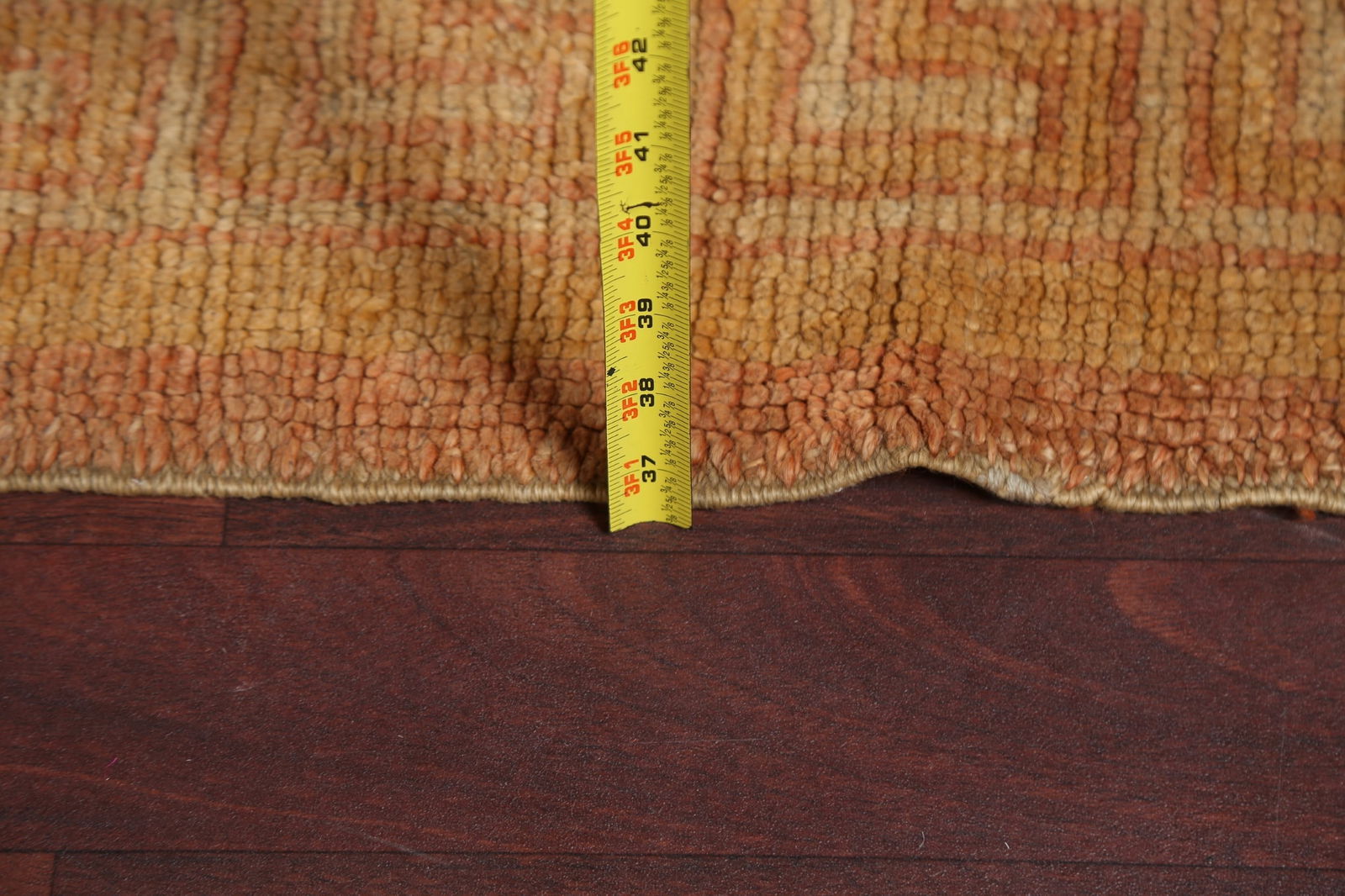 Pre-1900 Antique Vegetable Dye Oushak Turkish Area Rug 18x23 - 18