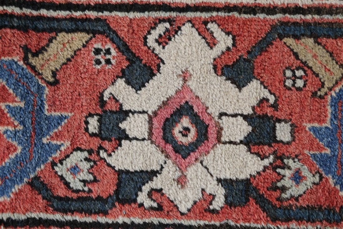 Antique Pre-1900 Sultanabad Persian Rug 13x22 Large - 12