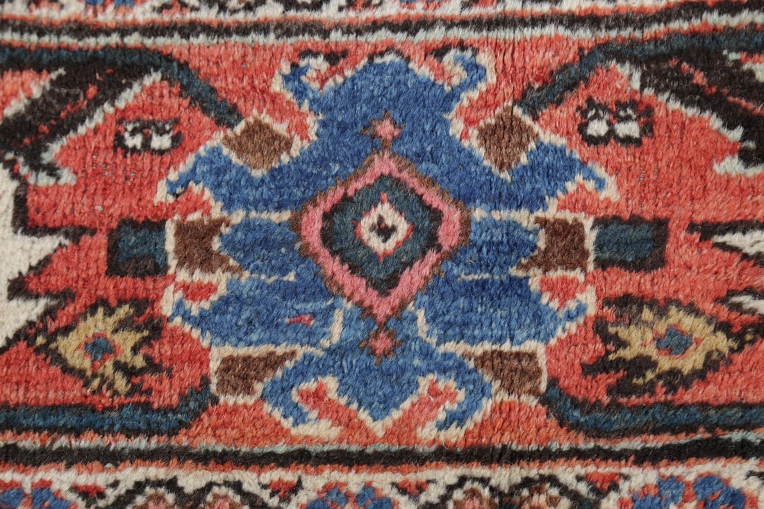 Antique Pre-1900 Sultanabad Persian Rug 13x22 Large - 8