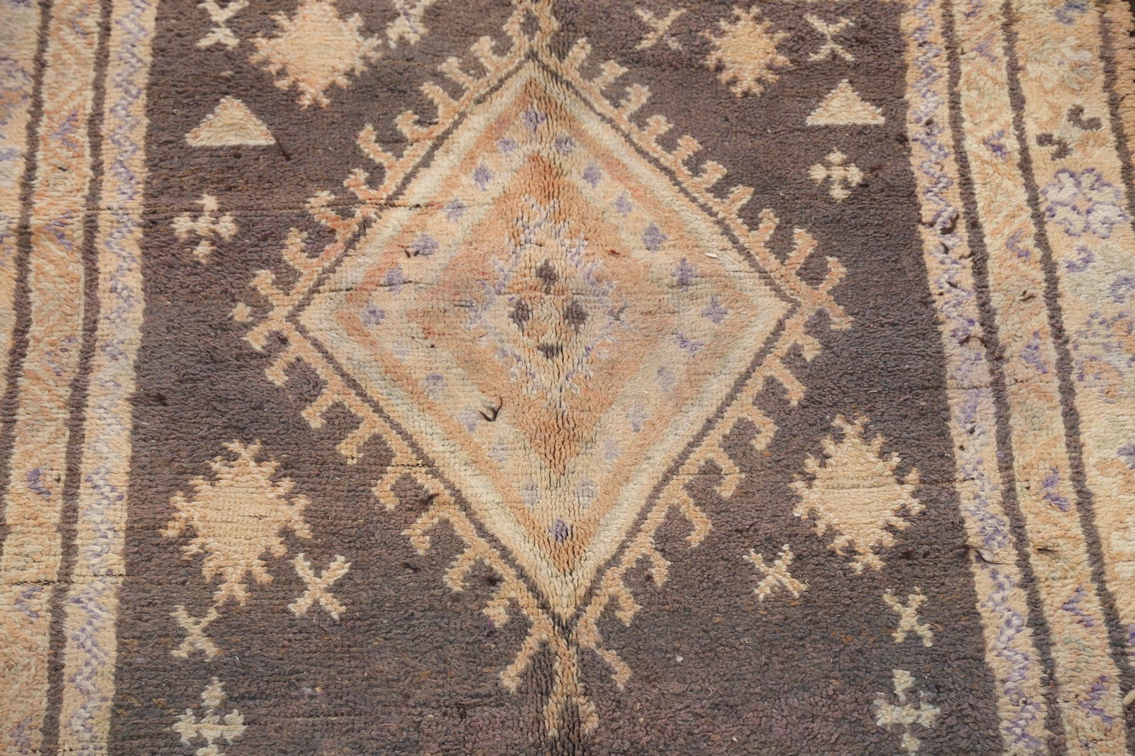 Antique Tribal Moroccan Oriental Runner Rug 5x13 - 4