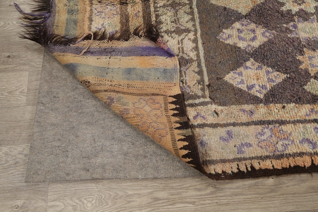 Antique Tribal Moroccan Oriental Runner Rug 5x13 - 6