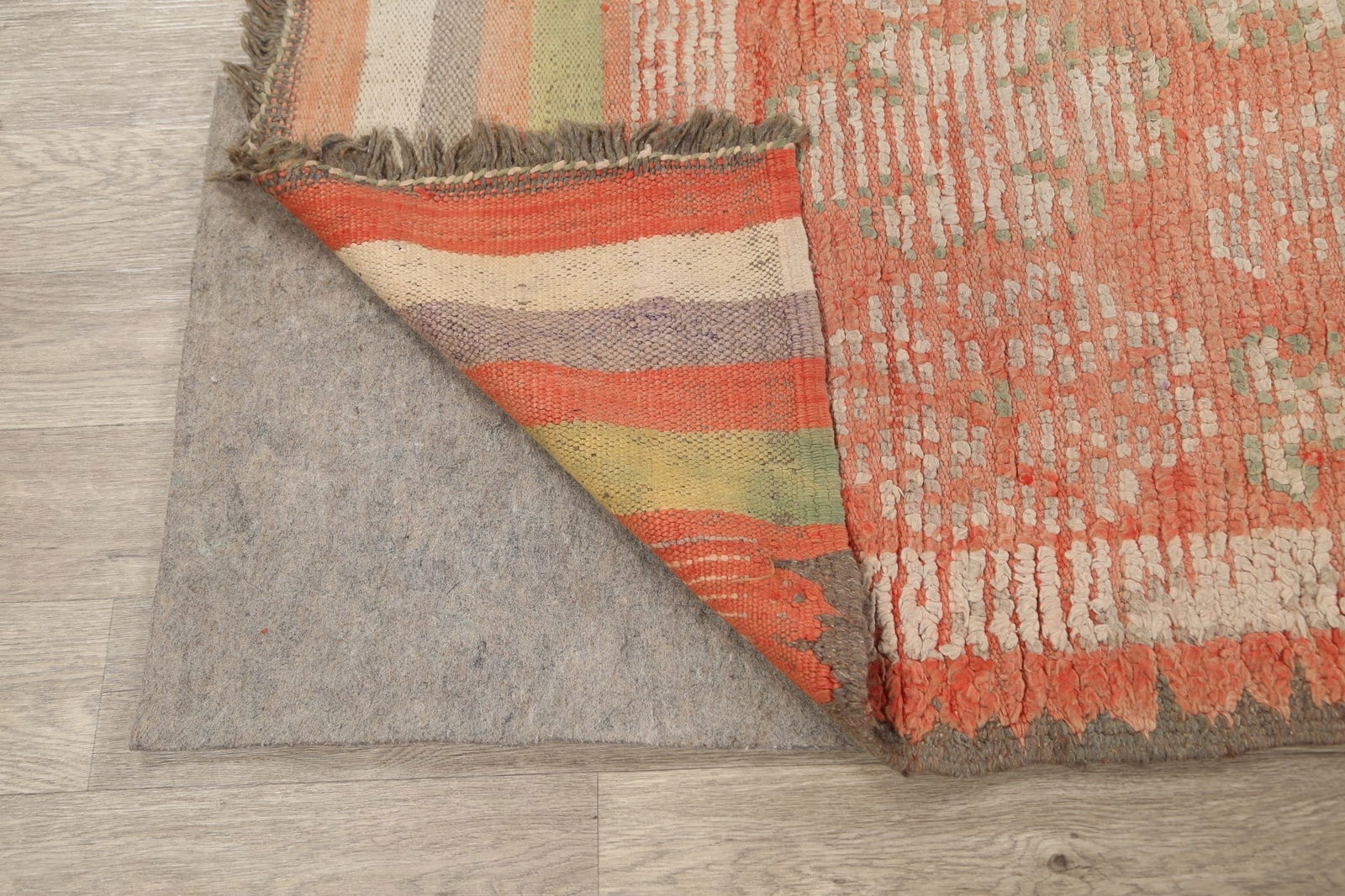 Pre-1900 Antique Tribal Moroccan Oriental Area Rug 6x10 - 7