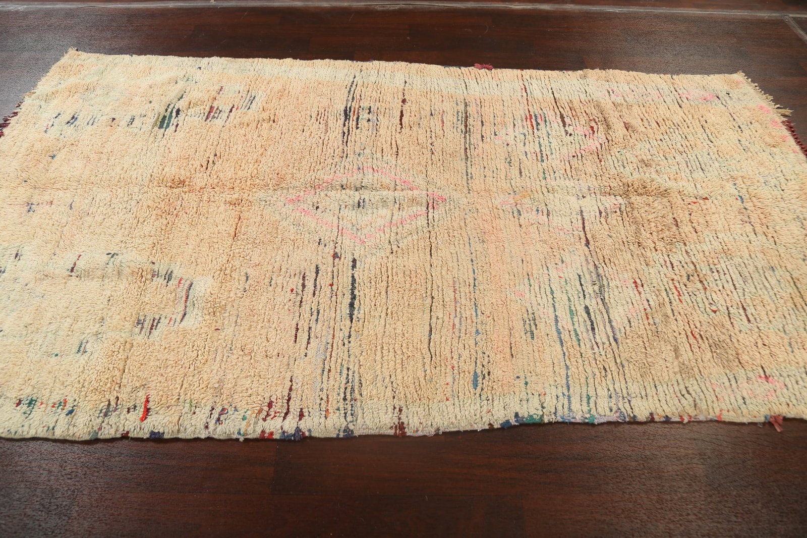 Antique Tribal Moroccan Oriental Area Rug 5x10 - 16