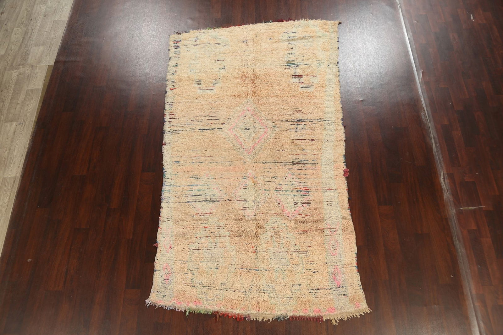 Antique Tribal Moroccan Oriental Area Rug 5x10 - 2