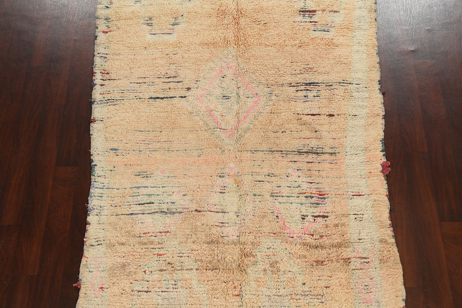 Antique Tribal Moroccan Oriental Area Rug 5x10 - 3