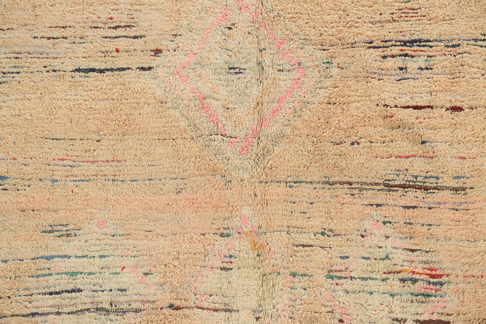 Antique Tribal Moroccan Oriental Area Rug 5x10 - 4