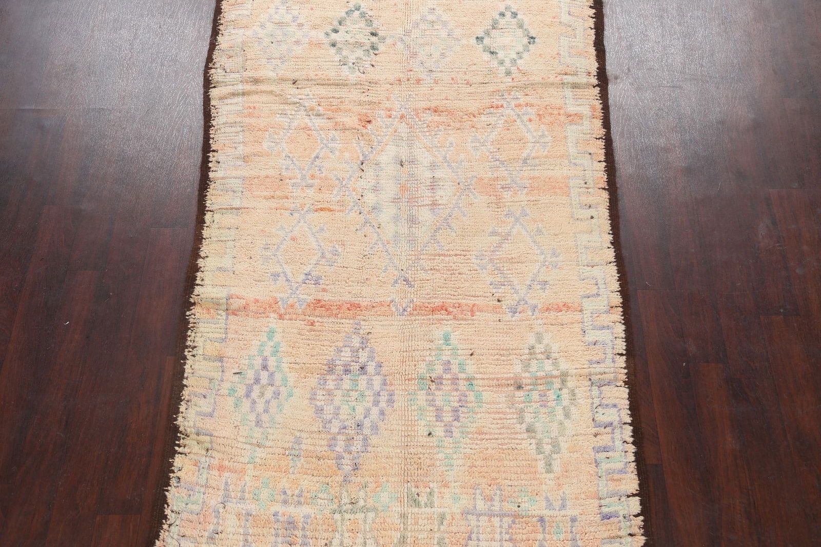 Antique South-western Moroccan Oriental Area Rug 5x11 - 3