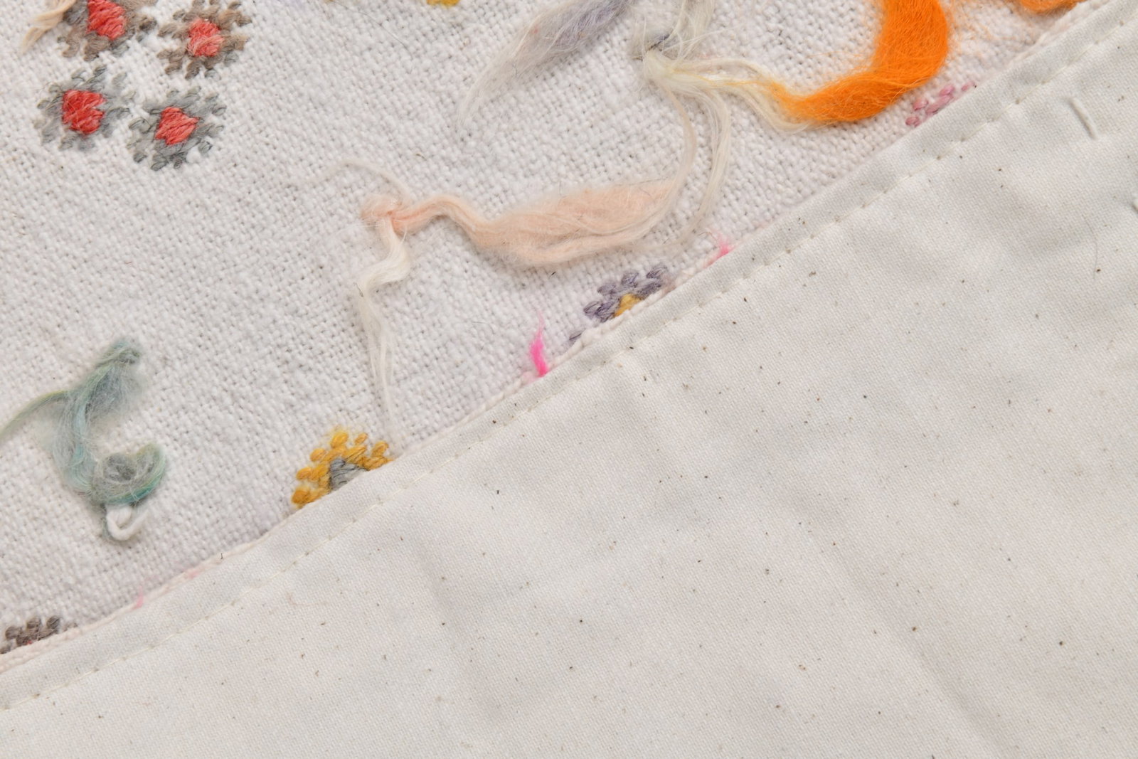 5'3'' x 8'3'' Handmade Vintage Wool Rug - 2237 - 16