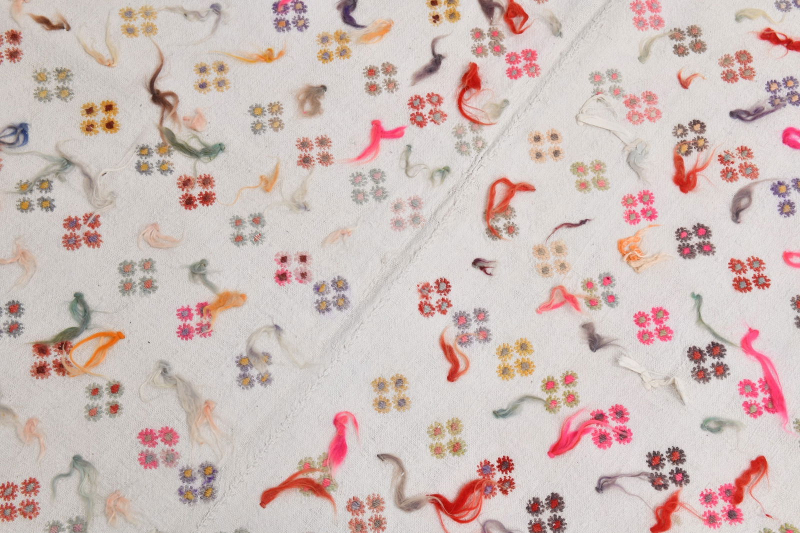 5'3'' x 8'3'' Handmade Vintage Wool Rug - 2237 - 7