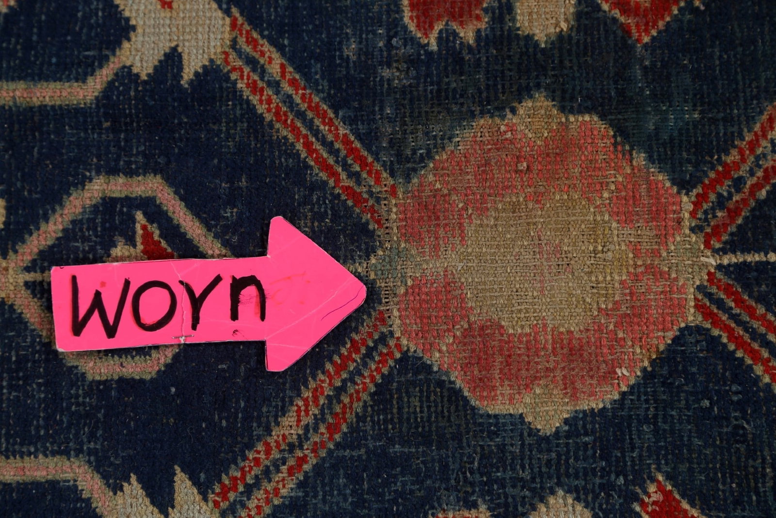 Pre-1900 Antique Vegetable Dye Oushak Persian Area Rug 13x19 - 14