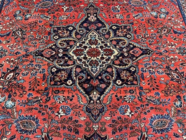 Fine antique Persian Malayer Rug-5170 - 4