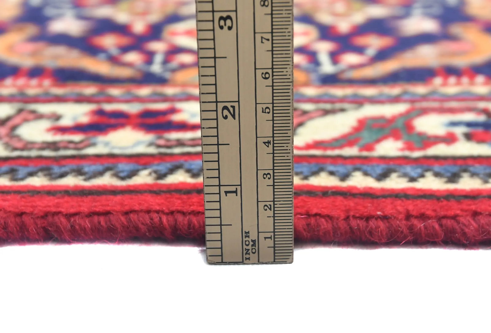 Vintage Red Pictorial Traditional 10X13 Tabriz Persian Rug - 10