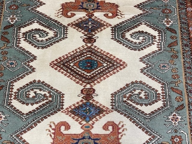 Vintage Persian Ardebil Rug-5046 - 8