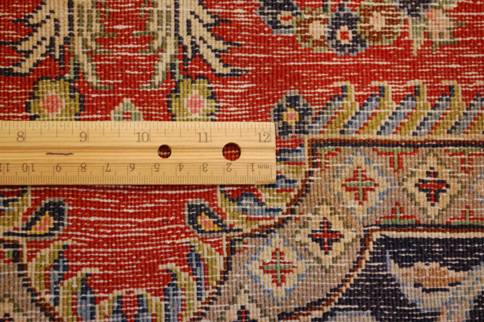 Persian KASHAN RUG 2'3"x 3'3" - 10